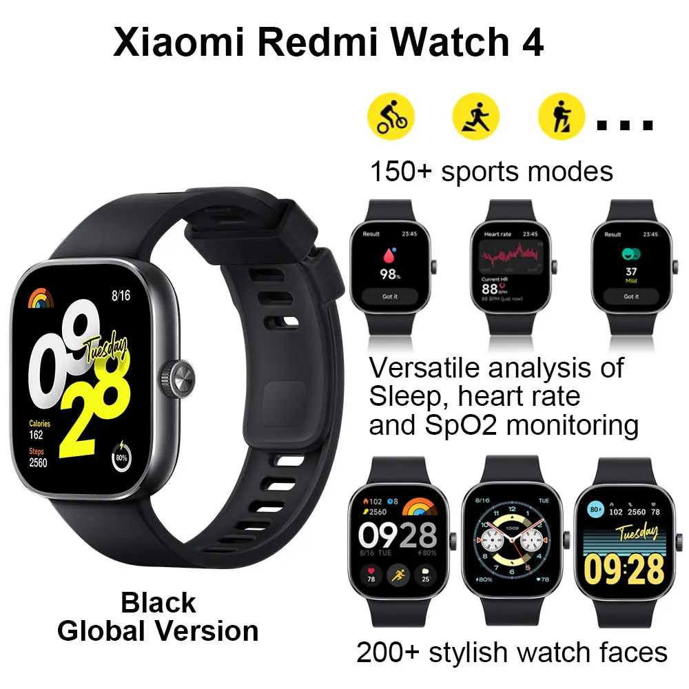 Redmi Watch 4 - Black