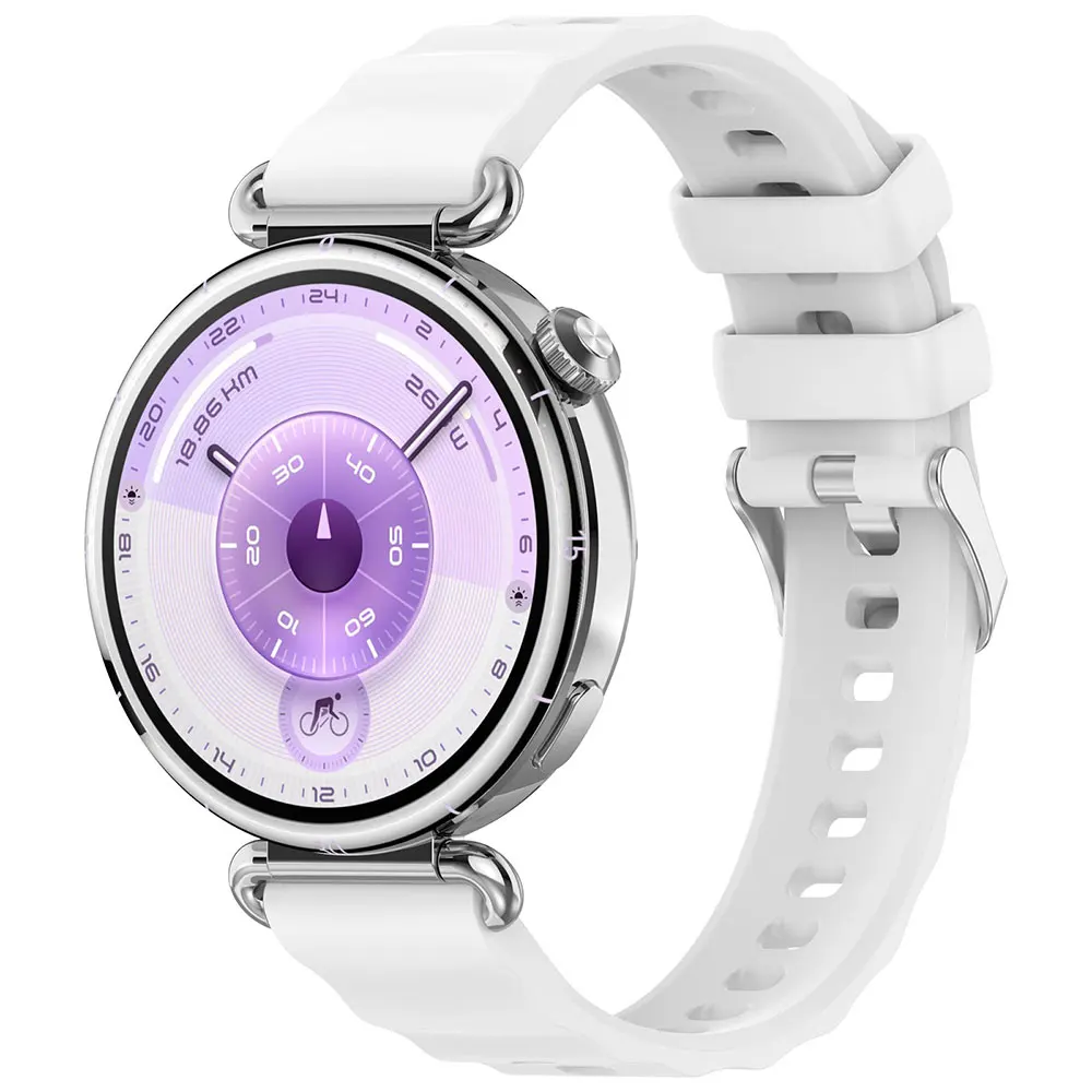 Correa de reloj oficial para Huawei Watch GT6, pulsera de silicona de 41MM y 18mm para Huawei Watch GT 6 - imagen 4