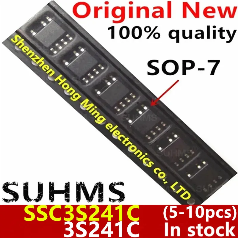 (5-10 piezas) 100% nuevo conjunto de chips 3S241C SSC3S241C sop-7