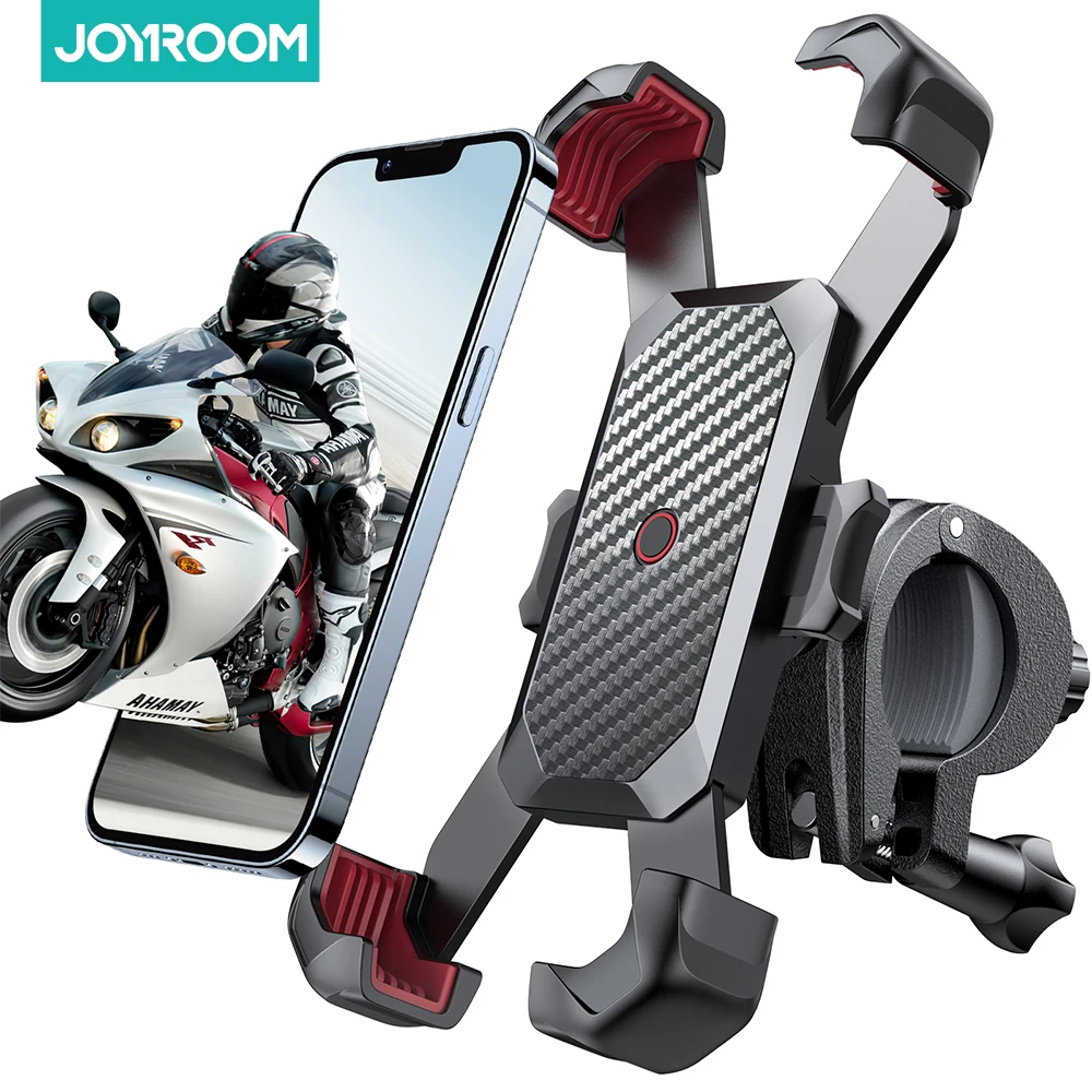 Joyroom Soporte para teléfono para bicicleta 360 °   Ver soporte Universal para teléfono de bicicleta para soporte para teléfono móvil de 4,7-7 pulgadas soporte a prueba de golpes Clip GPS - imagen 2