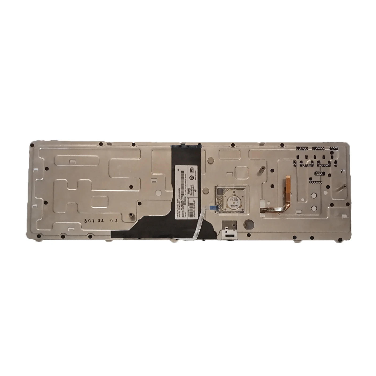 Shen Zhen-teclado de ordenador portátil para HP Elitebook, 8760W, 8770W, interfaz de usuario, marco gris con retroiluminación, 701977-001, gran oferta, nuevo - imagen 2