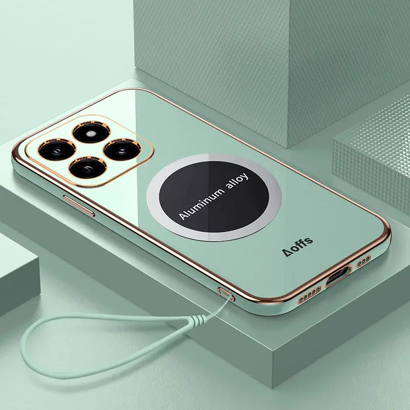 Funda magnética para Xiaomi Mi 14, 13, 12, 11 Pro, protección de carga inalámbrica, cubierta trasera para Mi 13T, 12T, 11T Pro - imagen 5