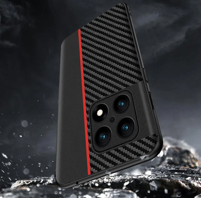 Funda de fibra de carbono para Oneplus 10 Pro PC, cubierta de lujo antigolpes para One Plus 10Pro Oneplus 10 1 + 10 Pro 6,7" - imagen 2