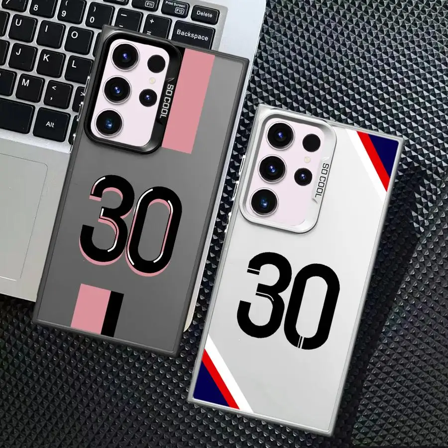 L-Lionel m-mesis funda de teléfono suave para Samsung Galaxy S24Ultra S25 S24 FE S20 FE Note 20 Ultra S23 S21 S25Plus S22 Ultra