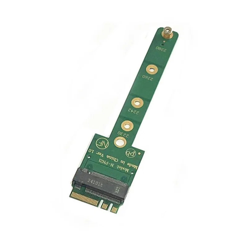 Tarjeta de conversión M.2 M Key a A + E Key NGFF, enchufe de tarjeta Ethenet WiFi M.2 a protocolo NVMe, adaptador de conversión M.2 NGFF 2280 SSD - imagen 4