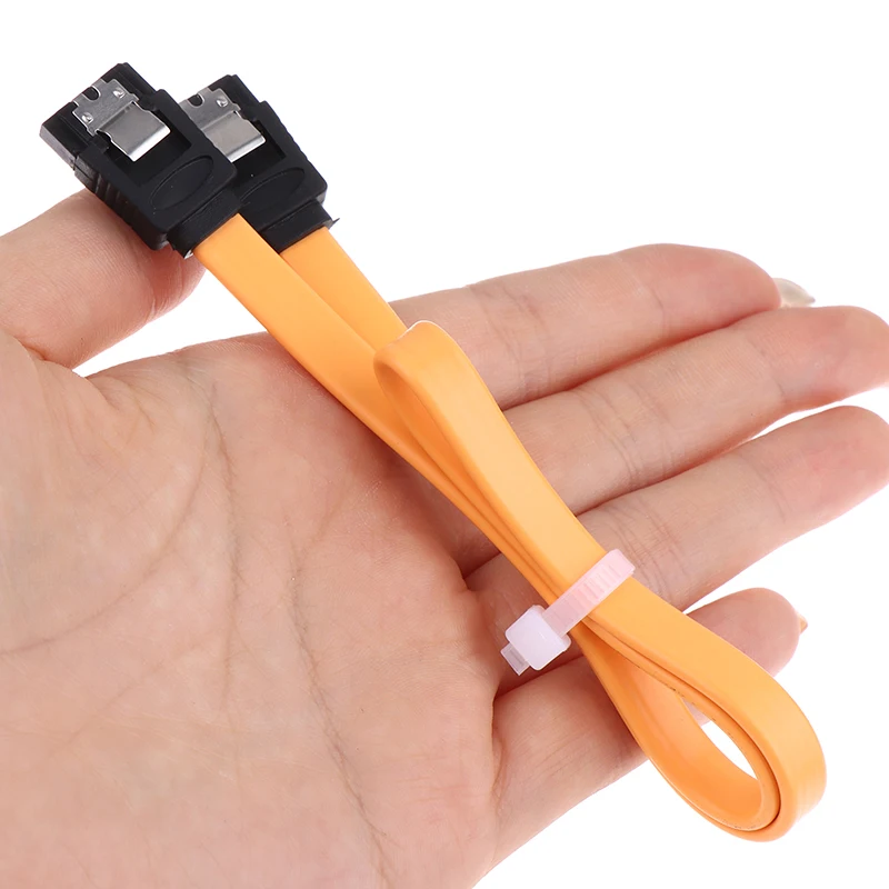 Cable SATA 3,0 de 10 piezas y 40cm, Cable de datos para disco duro SATA 3,0 III SATA3 6 GB/s, Cable SAS de doble canal, recto - imagen 2