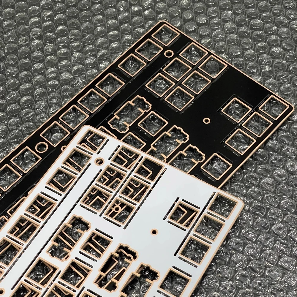 Placa de posicionamiento FL·ESPORTS MK870 para teclado mecánico con Material PC/POM/Fr4, accesorios de teclado para juegos personalizados gruesos - imagen 3