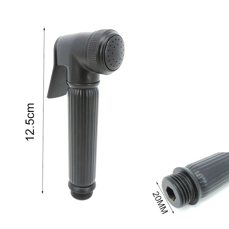 Rociador de bidé de oro y negro en 3 colores, cabezal de ducha, grifos, WC, boquilla de pulverización de mano para ducha de autolimpieza, baño musulmán - imagen 2