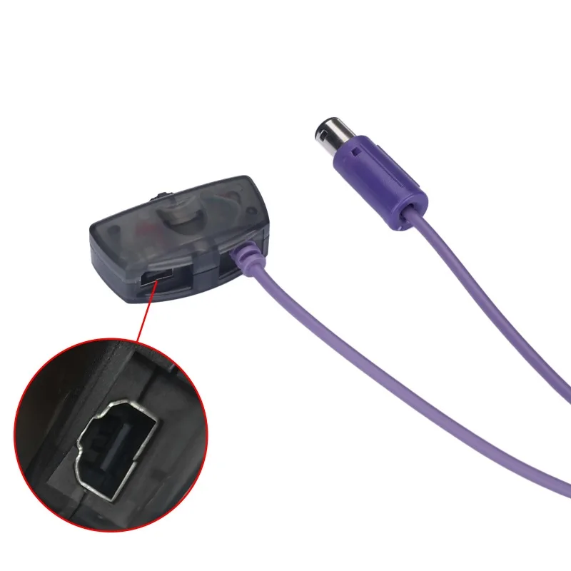 Cable de enlace GBA Game Boy Advance Video para Nintendo Gamecube NGC Link, cables adaptadores de conexión, accesorios de Cable de datos - imagen 3