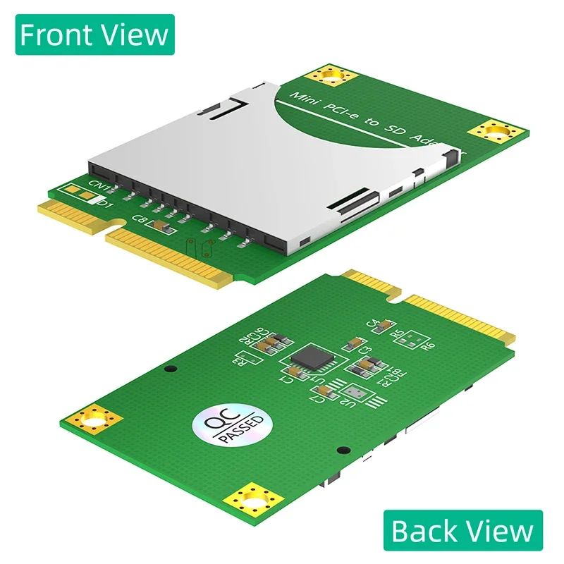 Adaptador Mini PCIE a SD Mini PCI Express a lector de memoria SD convertir tarjeta compatible con tarjeta SD hasta 32Gb compatible con tarjeta SDXC de hasta 2TB - imagen 2