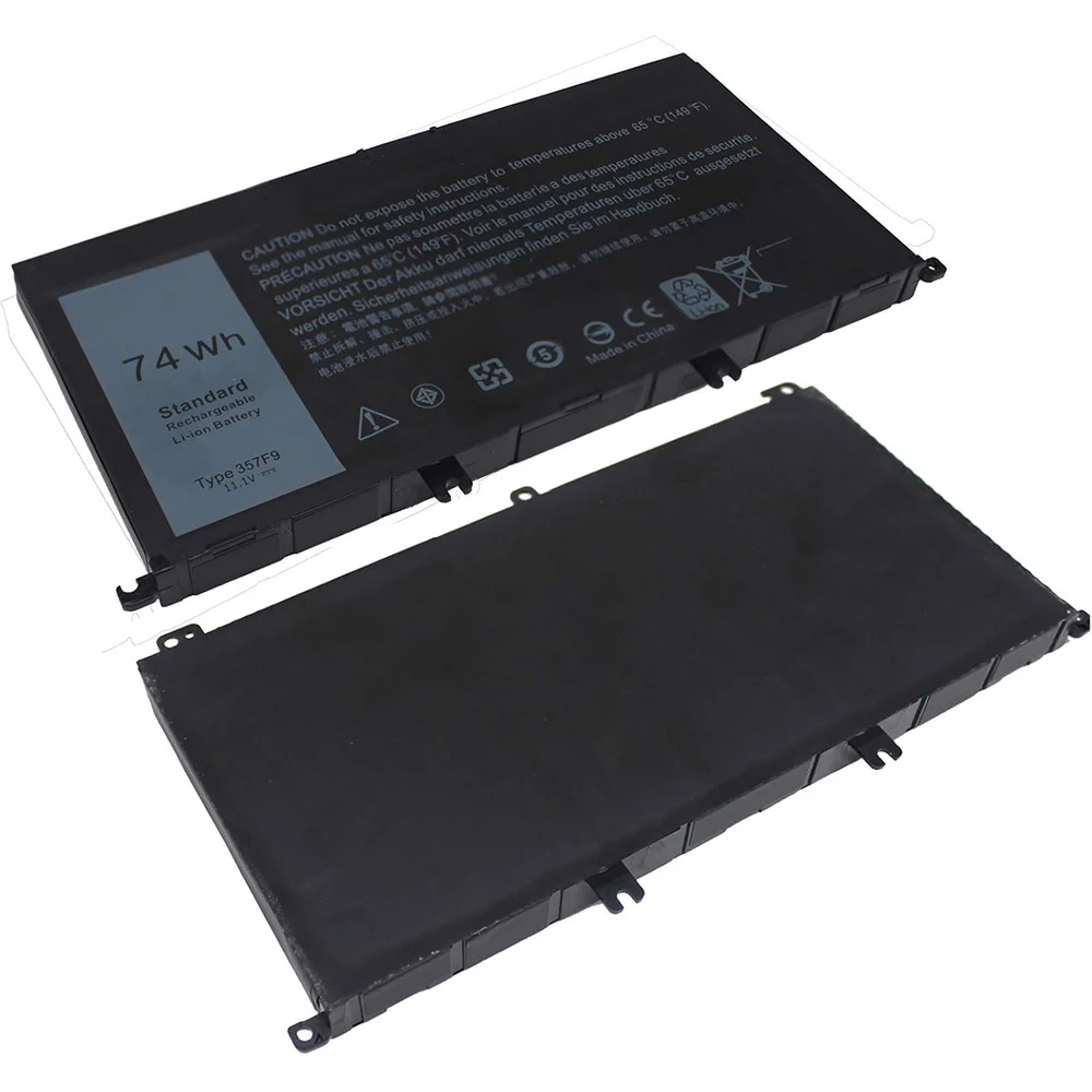 74Wh 357F9 71JF4 Batterie pour ordinateur portable Dell Inspiron 15 7000 Gaming 7559 7557 7567 7566 7759 i7559 15 5576 5577 INS15PD Série 15-7559 071JF4 P57F P65F P65F001 0GFJ6 0357F9 - imagen 4