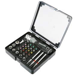 Juego Destornilladores Precision Trinquete – Llave Hexagonal Acero Vanadio