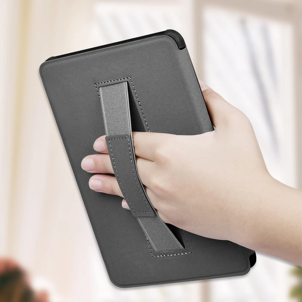 Funda inteligente con correa de mano para Kindle Paperwhite, funda protectora con encendido y apagado automático de 12. a generación para Kindle Colorsoft - imagen 4