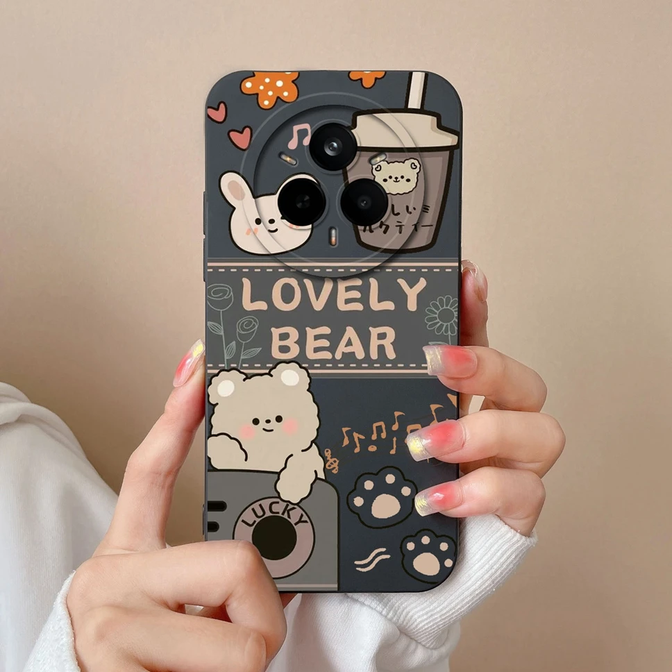 Funda de teléfono para Realme 14 Pro Plus Pro + 5G Pretty SweetGirl Funda protectora trasera de silicona suave para Realme14Pro + Funda Capa - imagen 5