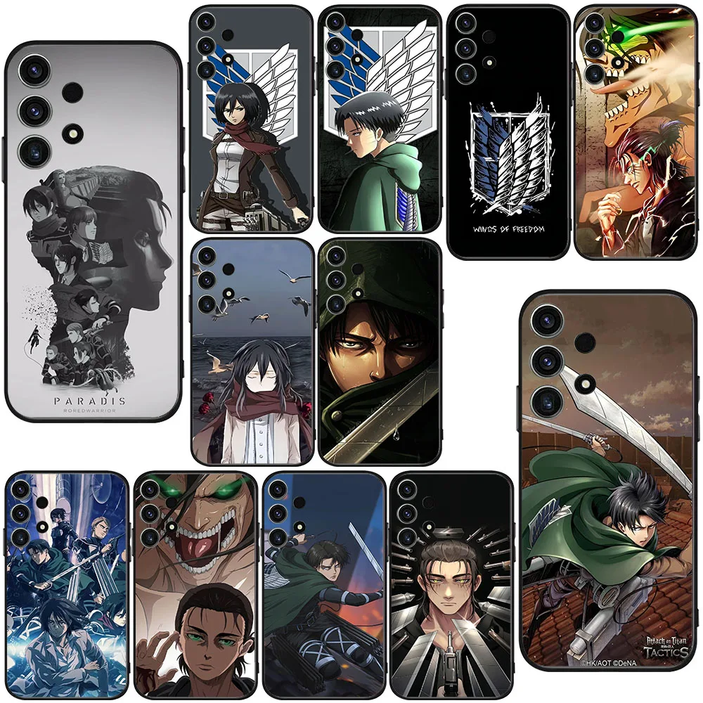 Funda blanda BK-2 Attack on Titan para Xiaomi Poco M2 M3 M4 M5 M6 M7 Pro Plus - imagen 2