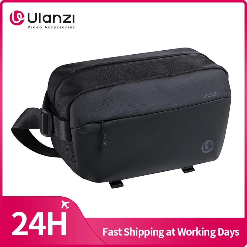 Ulanzi PB038 Bolsa de viaje V2 Bolsa de almacenamiento 10L para cámara sin espejo Luz de relleno para teléfono inteligente para fotografía de viajes al aire libre