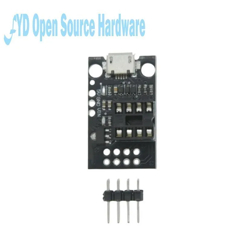 ATtiny85 Digispark Kickstarter Módulo de placa de desarrollo Micro USB para microcontrolador de baja potencia Arduino IIC I2C TWI SPI - imagen 2