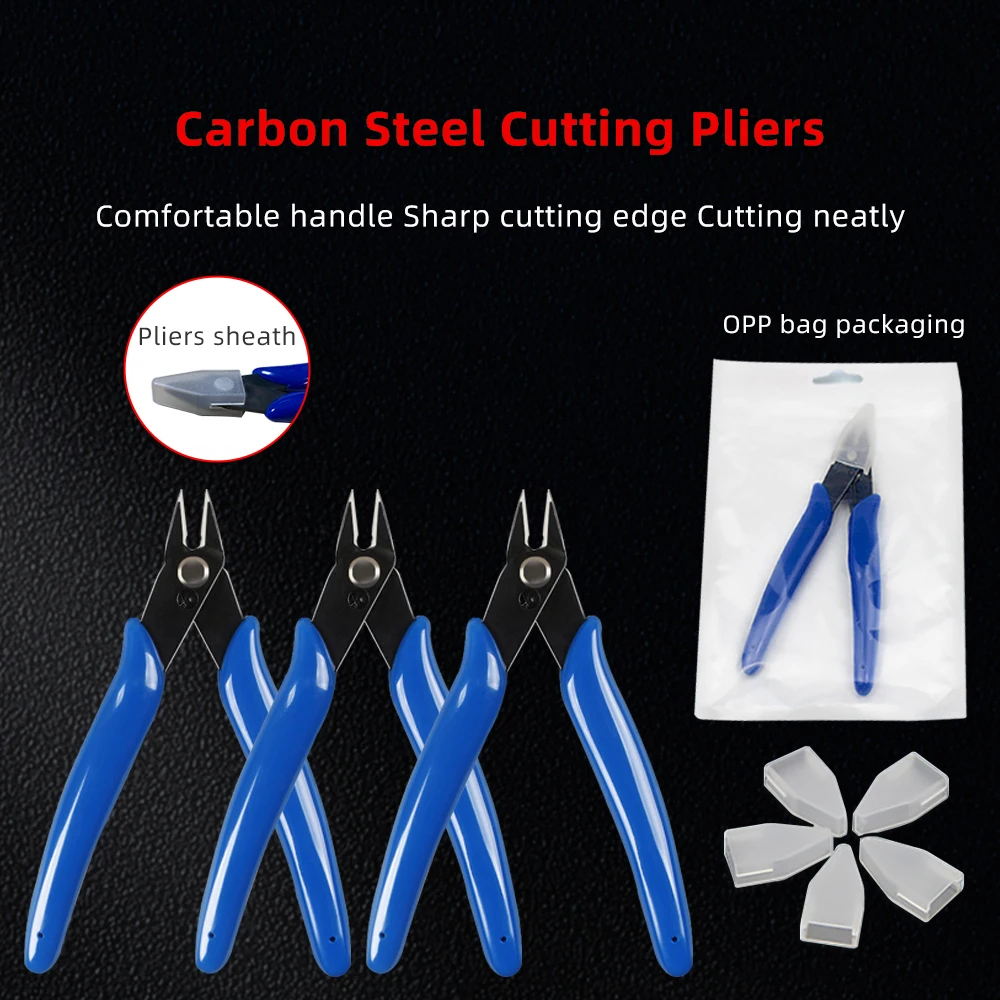 XCR3D piezas de impresora 3D cortadores alicates al ras clipper Wishful abrazadera alicates diagonales pinzas laterales cortador de alambre para Ender 3 - imagen 3