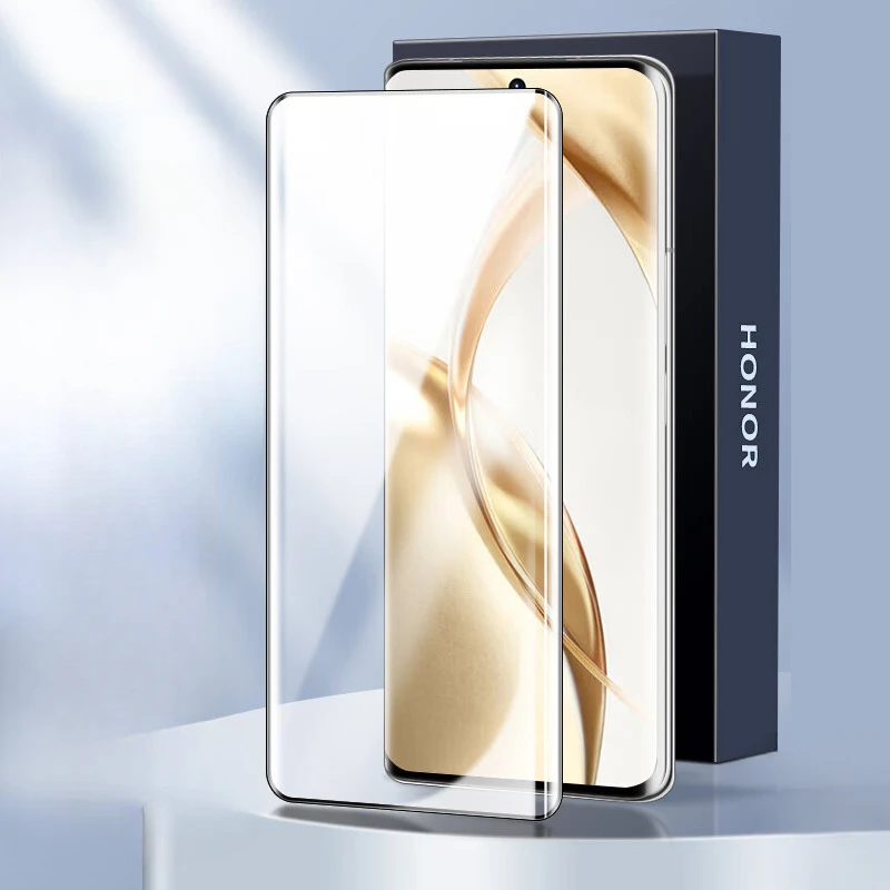 Vidrio Templado 9H para Huawei Honor 200 Pro, Protector de pantalla 3D curvado, Honor 200, 200Pro, cristal transparente Anti luz azul
