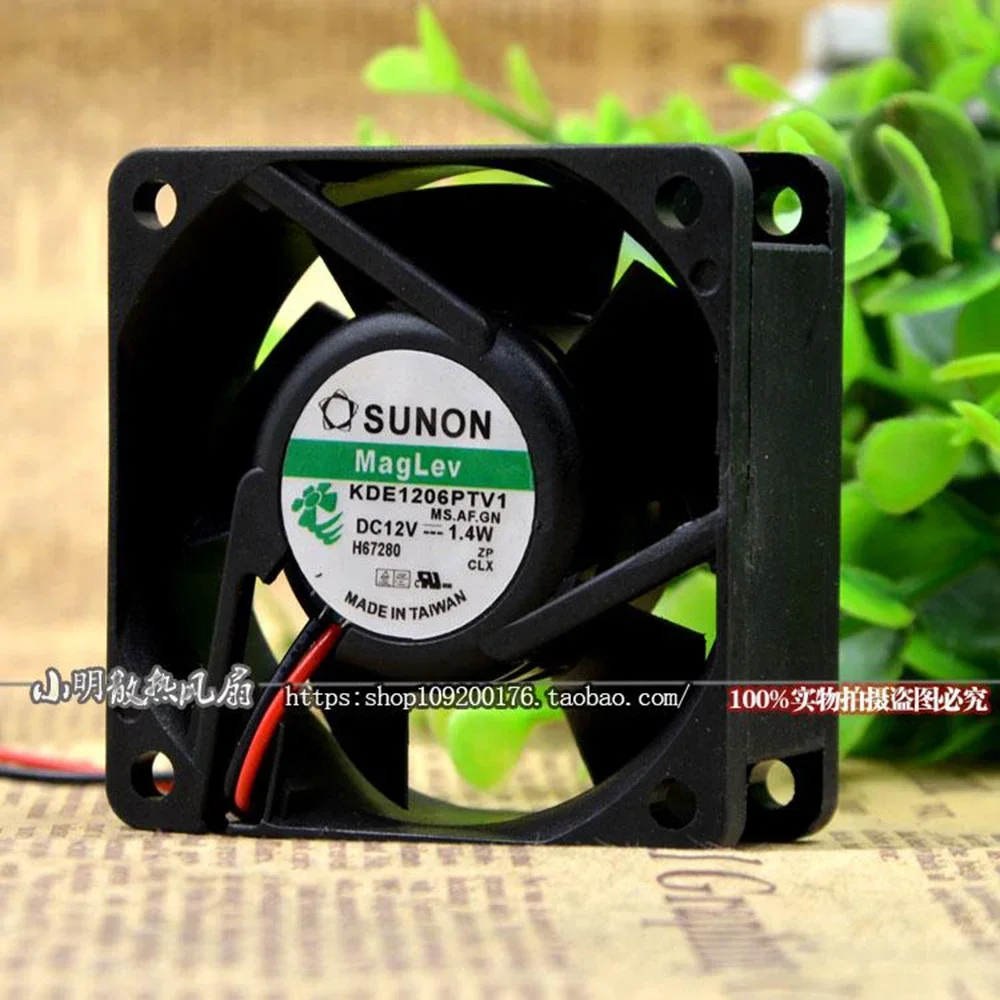 Para Sunon KDE1206PTV2 6CM 6025 DC12V 1,4 W ventiladores de refrigeración 60X60X25MM - imagen 3