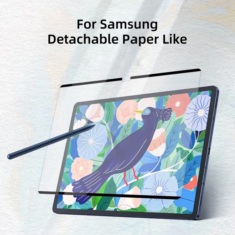 Protector de pantalla de papel magnético para Samsung Galaxy Tab S8 Plus 12,4 pulgadas S7 EF S8 S7 11 pulgadas S6 Lite 10,4 pulgadas A8 10,5 pulgadas - imagen 2