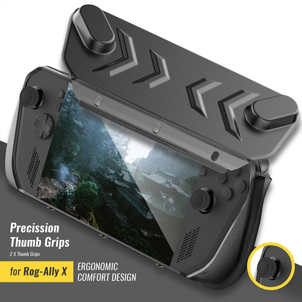 Funda protectora de TPU para Asus ROG Ally X, carcasa para consola portátil con soporte, funda protectora de piel, accesorios para juegos - imagen 2