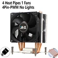 4Heat-pipes 1Fan4pin