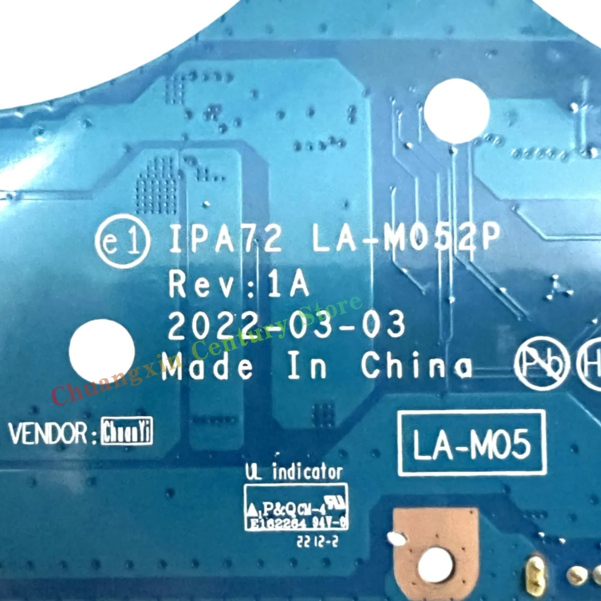 Placa base de LA-M052P para portátil HP ENVY 17-CR, con CPU I7-1255U RTX 2050, 4GB, GPU 100% completamente probado - imagen 5