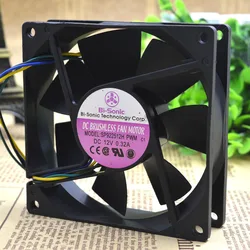 Ventilador PWM Bi-Sonic 9025 – 12V Alta Potencia 25dB