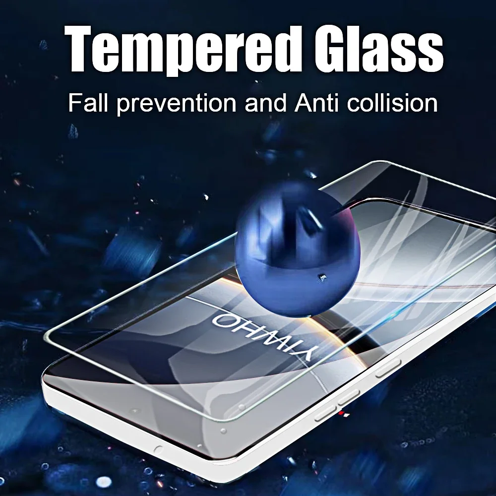 4 Uds vidrio templado para Xiaomi Poco F7 protectores de pantalla película protectora de cubierta completa Poxo Pocco F7 M7 4G M7plus X7 F X M 7 Pro - imagen 4