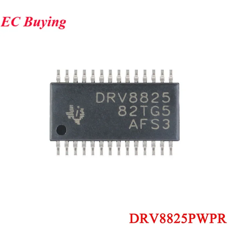DRV8825 DRV8825PWPR HTSSOP-28 2.5A controlador de Motor paso a paso Bipolar Chip IC para impresora 3D Stepstick Drv8825 módulo PCB placa nueva