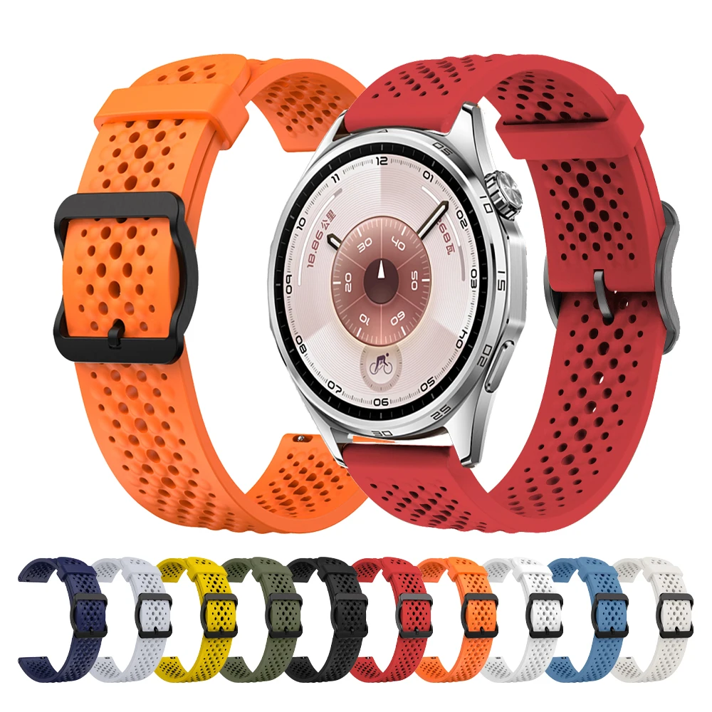 Para HUAWEI WATCH GT 6 Pro Band 22mm correa de silicona para HUAWEI WATCH GT 6 5 4 3 SE 2 46mm/reloj 5 4 pro pulsera deportiva