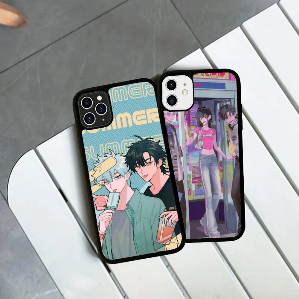 Enlace Haga clic en la funda del teléfono PC de silicona + TPU para IPhone 11 12 13 14 15 16 Plus Pro Max - imagen 5