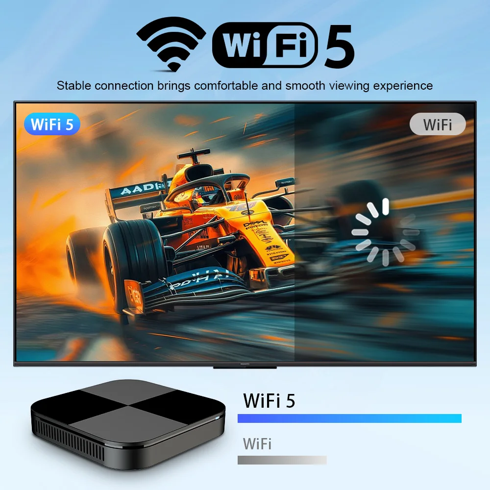 Tanix TX5 Plus Android14 TV Box Original Amlogic S905X5M AV1 BT DDR4 Wifi6 4K HDR reproductor multimedia para el hogar 1000M Lan decodificador - imagen 4