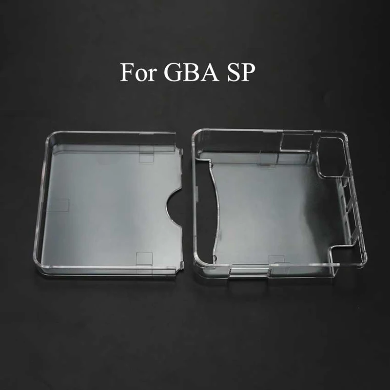1 funda protectora de cristal transparente carcasa dura adecuada para GBA SP 3DS nuevo 3DS XL LL NDSL NDSi XL nuevo 3DSLL - imagen 2