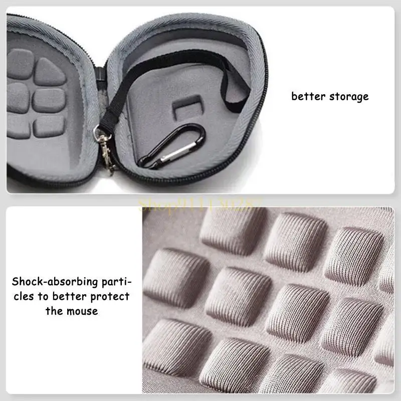 Bolsa almacenamiento del mouse J1HC para estuche adecuado para M330 M320 M280 M590 M558 Bolsa manga protectora EVA para - imagen 4