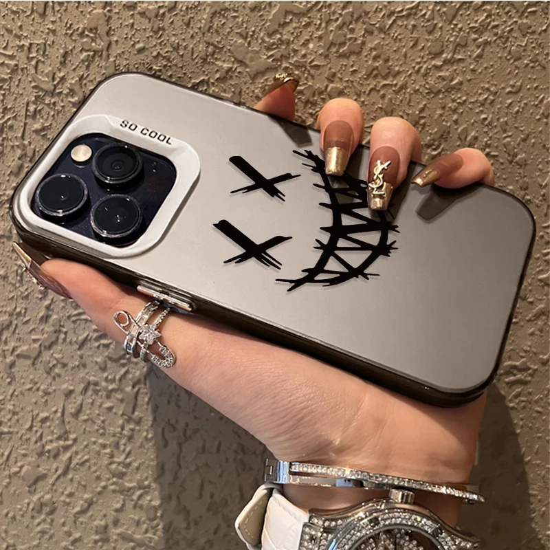 Funda de PC con estampado de diablo sonriente para Samsung Galaxy A35 A34 A13 A23 A32 A55 A25 A15 A05 A05S 5G A54 A24 A14 A53 A33 A52 A52S - imagen 3