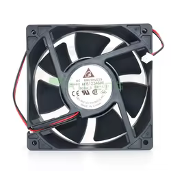 Ventilador 120x120x38mm AFB1224SHE 24V Rodamiento Doble de Bolas Gran Flujo de Aire