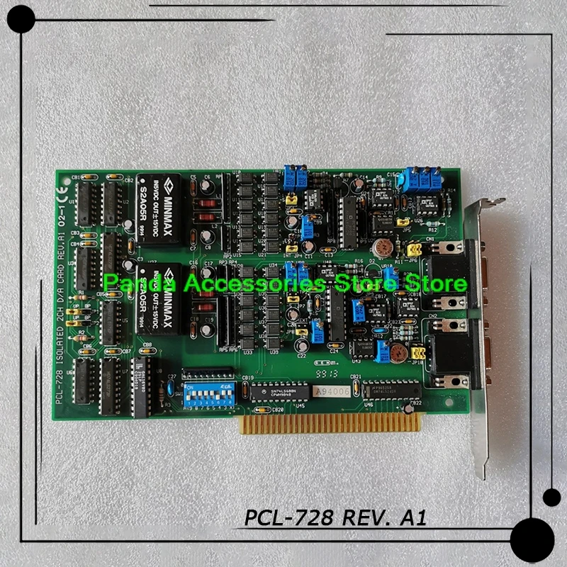 PCL-728 REV. A1 PCL-728 Original para tarjeta de adquisición de datos Advantech salida analógica aislada de 2 canales de 12 bits ISA perfecta probada - imagen 2