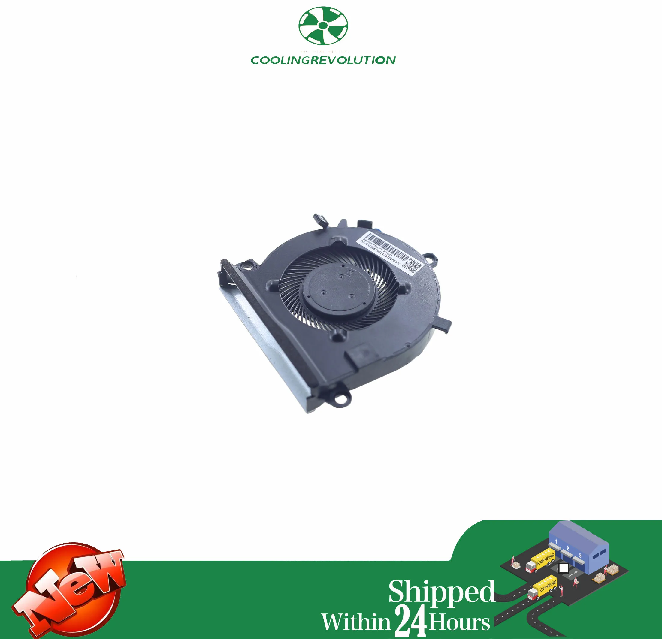 Ventilador CPU HP Pavilion Gaming 15-EC – Nuevo Alto Flujo - imagen 2