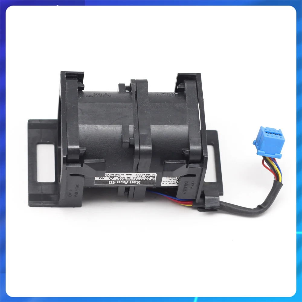 Ventilador enfriador de CPU Original para DELL PowerEdge R610 ventilador de refrigeración WW2YY GY134 kvp3 WP838 ventilador de montaje módulo de ventilador de servidor