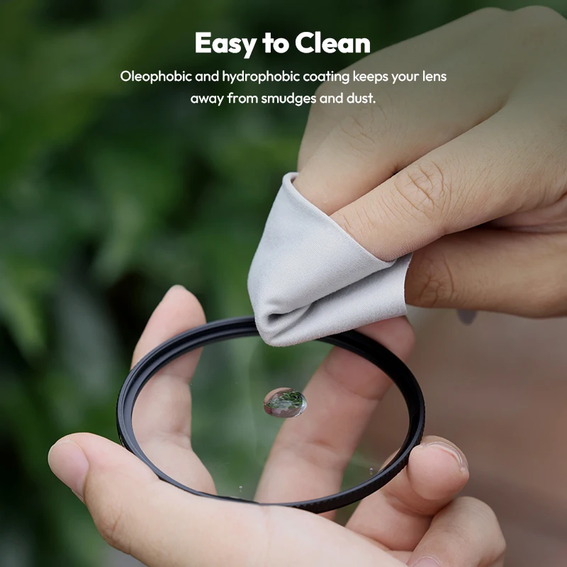 Ulanzi-filtro UV de protección UV01, filtros de lente de cámara inastillables, borde de aluminio ultrafino de 5,5mm - imagen 5