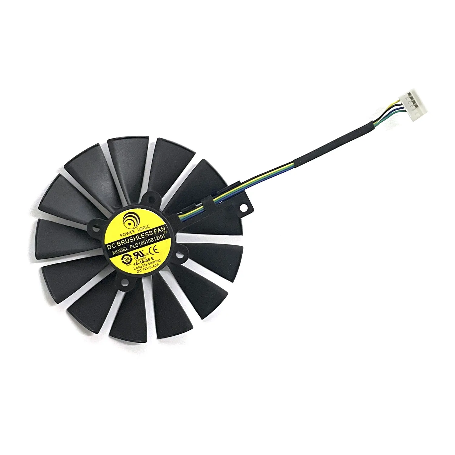 Ventilador de refrigeración PLD10010B12HH, reemplazo de ASUS Phoenix Geforce GTX 1650 1660 Ti Super RTX 2060, refrigeración de tarjeta gráfica - imagen 4