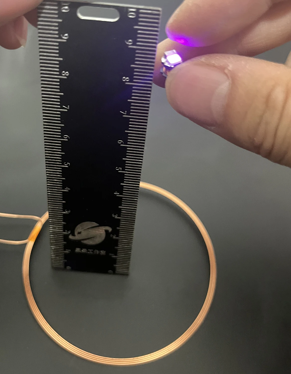 Módulo de bobina transmisora de fuente de alimentación inalámbrica de inducción de 0 ~ 80mm TYPE-C USB DC 5V + 5 uds lámpara Led receptora - imagen 2