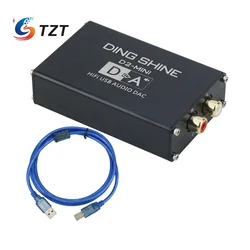 TZT D2 Mini DAC USB ES9018K2M para Amplificador HiFi Audio