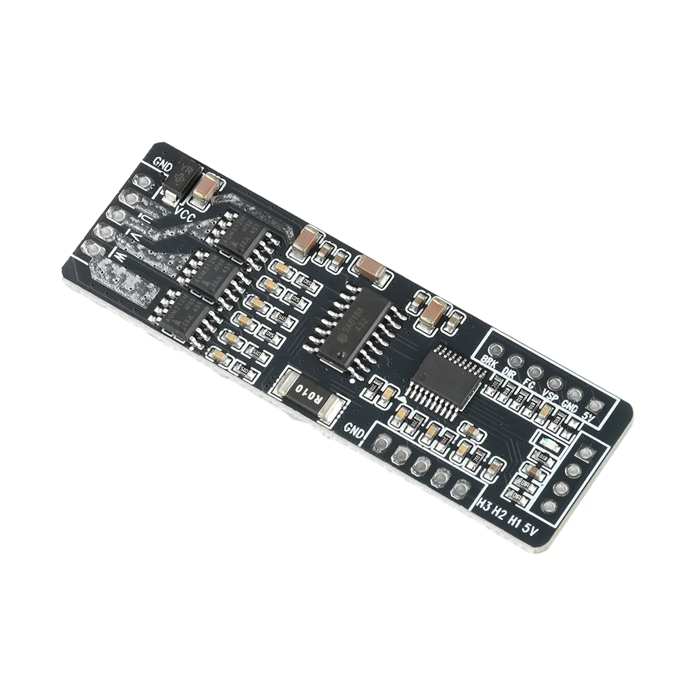 DC 7-40V 4A BLDC Sensor de efecto Hall Placa de controlador de Motor CC sin escobillas trifásico 0-5V/PWM/Control de puerto serie - imagen 5