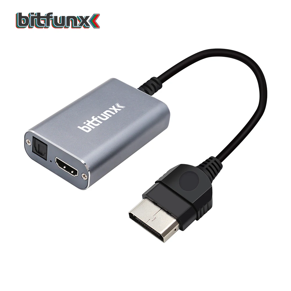 Bitfunx YPBPR a adaptador Digital HDMI 5,1 Dolby Video Audio convertidor para XBOX clásico Retro consolas de juegos para Monitor HDTV - imagen 5