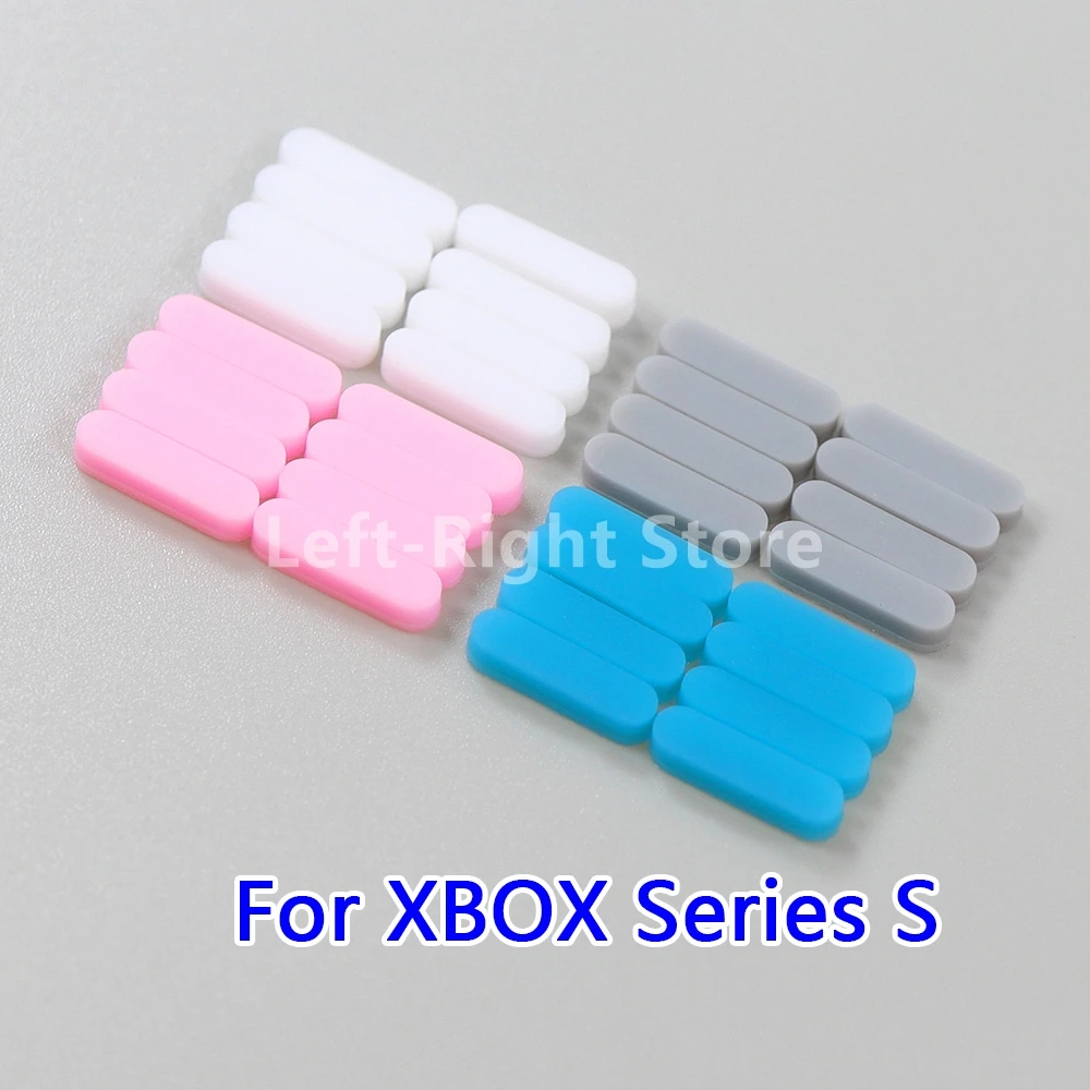 30 juegos para XBOXSeries S funda carcasa pies de goma con pegamento para XBOX Series X reemplazo de cubierta de goma - imagen 3
