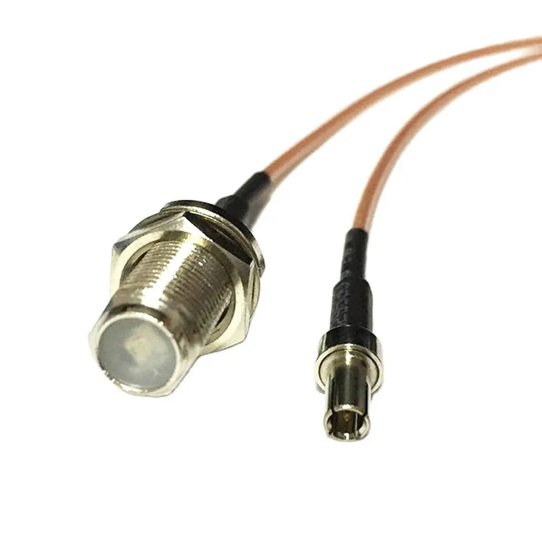 Nuevo interruptor Jack hembra tipo F TS9 Cable Pigtail recto de ángulo recto RG178 15cm 6 "para módem USB 3G - imagen 5