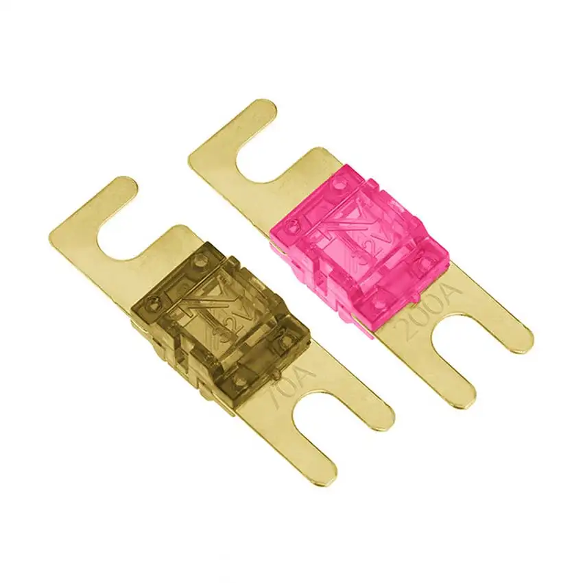1/5/10 Uds ANL fusibles en forma de U para coche Mini Audio estéreo para coche AFS fusible 20A 30A 40A 50A 60A 70A 80A 100A 125A 150A 32V fusible automático - imagen 3